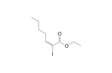 (E)-2-iodo-2-heptenoic acid ethyl ester