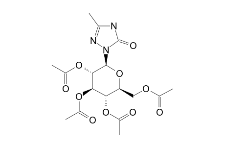 1-(2,3,4,6-TETRA-O-ACETYL-BETA-D-GLUCOPYRANOSYL)-3-METHYL-1,2,4-TRIAZOLIN-5-ONE