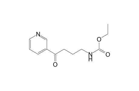 4-(N-Carbethoxyamino)-1-(3-pyridyl)-1-butanone
