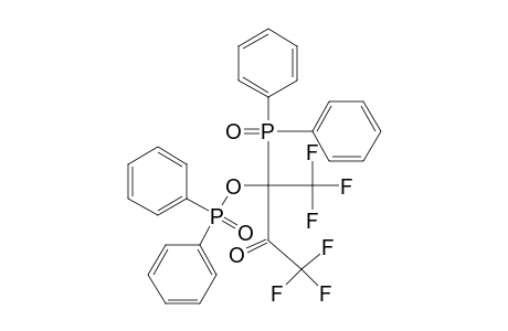 Phosphinic acid, diphenyl-, 1-(diphenylphosphinyl)-3,3,3-trifluoro-2-oxo-1-(trifluoromethyl)propy l ester