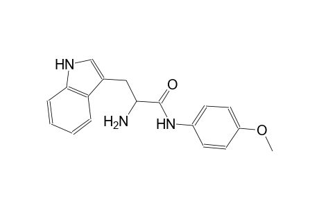 2-Amino-3-(1H-indol-3-yl)-N-(4-methoxy-phenyl)-propionamide