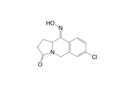 (10Z)-7-chloranyl-10-hydroxyimino-1,2,5,10a-tetrahydropyrrolo[1,2-b]isoquinolin-3-one