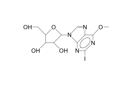 2-Iodo-6-methoxy-9-D-ribofuranosyl-purine