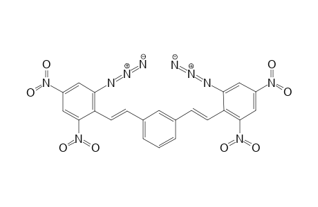 1,3-Bis[2-(2-azido-4,6-dinitrophenylethenyl]benzene