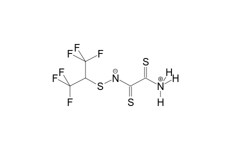 N-(ALPHA-HYDROHEXAFLUOROISOPROPYLTHIO)DITHIOOXALYLDIAMIDE, BETAINE