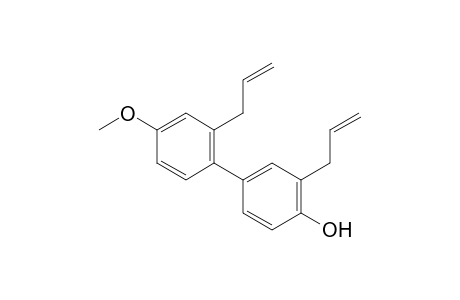 3,2'-diallyl-4'-methoxy-biphenyl-4-ol