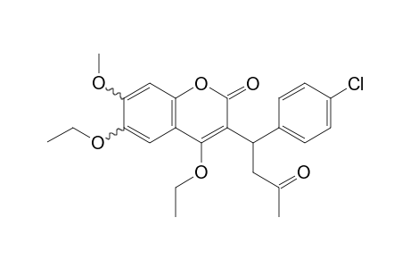 Coumachlor-M (HO-methoxy-) 2ET