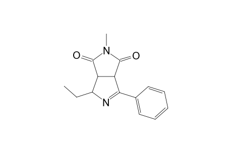 3a,6a-dihydro-5-methyl-3-ethyl-3H,5H-1-phenylylpyrrolo[3,4-c]pyrrol-4,6-dione