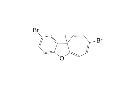 2,8-Dibromo-10a-methyl-10aH-cyclohepta[b]benzofuran