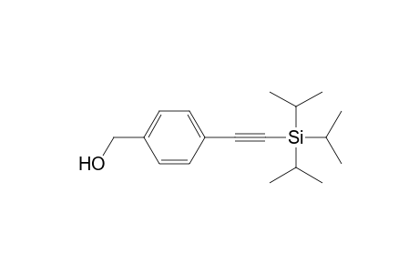1-(Triisopropylsilyl)-2-[4-(hydroxymethyl)phenyl]ethyne