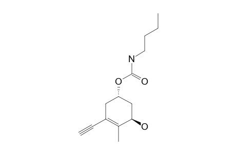 (3S,5R)-5-([N-BUTYLCARBAMOYL]-OXY)-1-ETHYNYL-3-HYDROXY-2-METHYL-1-CYCLOHEXENE