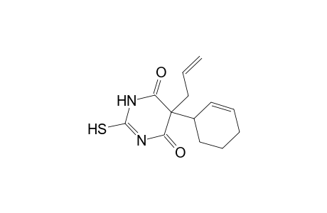 5-Allyl-5-(2-cyclohexen-1-yl)-2-thioxodihydro-4,6(1H,5H)-pyrimidinedione
