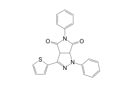 4-(2-Thienyl)-2,7-diphenyl-6,8-dioxo-2,3,7-triazabicyclo[3.3.0]oct-3-ene
