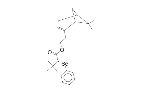 3,3-Dimethyl-2-(phenylselenyl)butanoic acid, 2-[(6,6-dimethylbicyclo[3.1.1]hept-2-en-2-yl)ethyl] ester