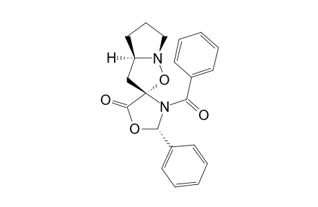 (2R,3'AR,4R)-3-BENZOYL-2-PHENYLTETRAHYDROSPIRO-[OXAZOLIDINE-4,2'(3'H)-PYRROLO-[1,2-B]-ISOOXAZOL]-5-ONE
