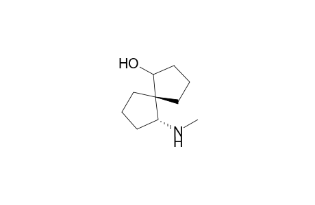 (5R,6R)-6-Methylamino-spiro[4.4]nonan-1-ol