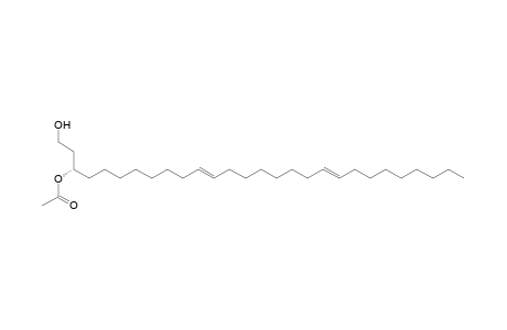 (3S,11E,19E)-3-Acetoxy-11,19-octacosadien-1-ol