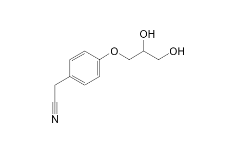Benzeneacetonitrile, 4-(2,3-dihydroxypropoxy)-