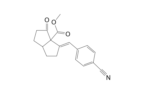 (E)-methyl 3-(4-cyanobenzylidene)-4-oxooctahydropentalene-3a-carboxylate