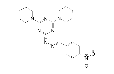 4-nitrobenzaldehyde [4,6-di(1-piperidinyl)-1,3,5-triazin-2-yl]hydrazone