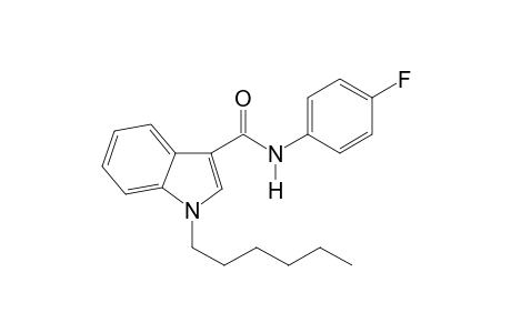 N-(4-Fluorophenyl)-1-hexyl-1H-indole-3-carboxamide