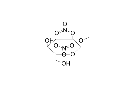 METHYL ALPHA-D-GLUCOPYRANOSIDE, 2,3-DI-O-NITRATE