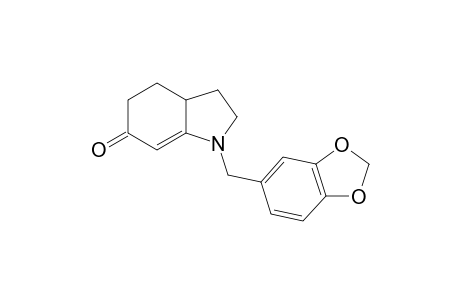 4,5-dihydro-1-piperonyl-6(3aH)-indolinone