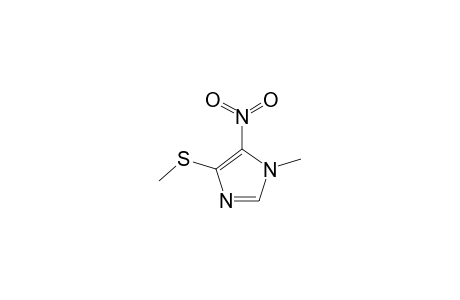 1-Methyl-4-methylthio-5-nitro-imidazole