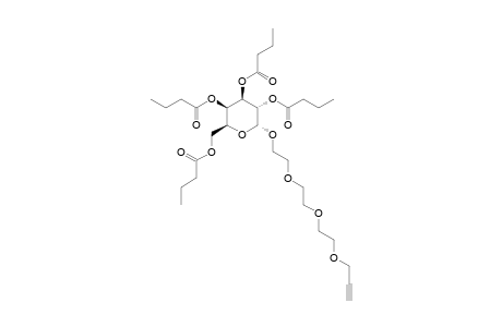 2-[2-[2-(2-PROPYN-1-YLOXY)-ETHOXY]-ETHOXY]-PER-O-BUTYRYL-ALPHA-D-GALACTOPYRANOSIDE
