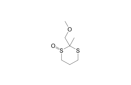 2-Methoxymethyl-2-methyl-[1,3]dithiane 1-oxide