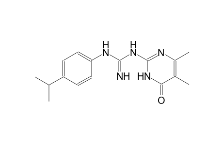 guanidine, N-(1,6-dihydro-4,5-dimethyl-6-oxo-2-pyrimidinyl)-N'-[4-(1-methylethyl)phenyl]-