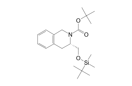 (3S)-3-[[tert-butyl(dimethyl)silyl]oxymethyl]-3,4-dihydro-1H-isoquinoline-2-carboxylic acid tert-butyl ester
