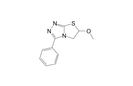6-Methoxy-3-phenyl-5,6-dihydro-thiazolo[2,3-c][1,2,4]triazole