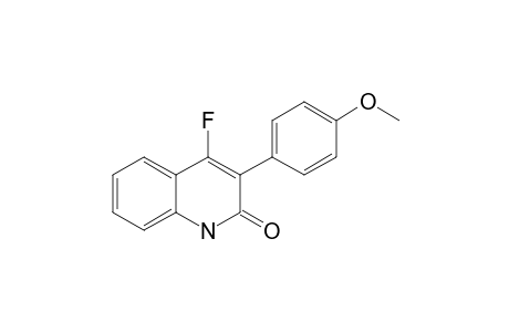4-FLUORO-3-(4-METHOXYPHENYL)-HYDROQUINOLIN-2-ONE