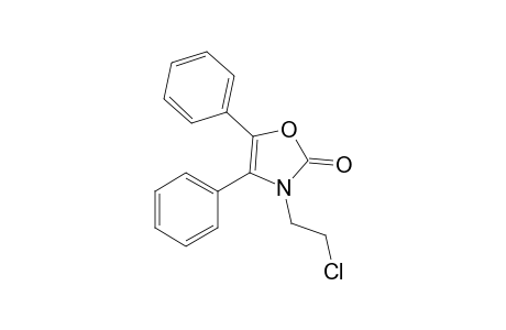 N-(2-Chloroethyl)-4,5-diphenyl-4-oxazolin-2-one