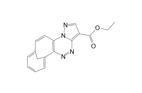 3-ethoxycarbonyl-6,11-methanocyclodeca[g]pyrazolo[5,1-c](1,2,4)triazine