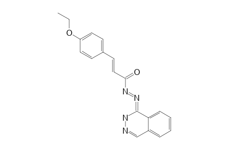 (2-E,N',E)-3-(4-ETHOXYPHENYL)-N'-[PHTHALAZIN-1-(2-H)-YLIDENE]-ACRYLOHYDRAZIDE