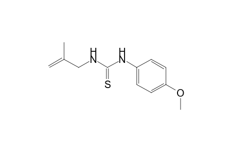 1-(4-Methoxyphenyl)-3-(2-methylallyl)thiourea