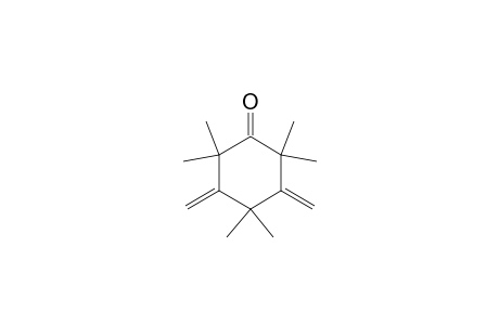 2,2,4,4,6,6-hexamethyl-3,5-dimethylene-1-cyclohexanone