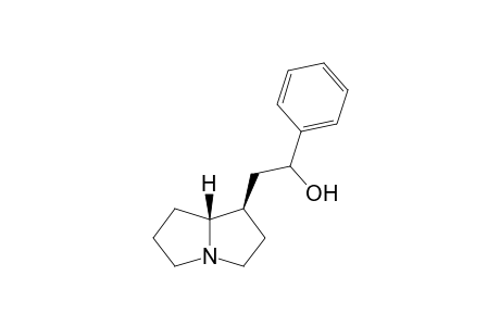 (1R,8R,2'RS)-1-(2'-Hydroxy-2'-phenyl)ethylhexahydro-1H-pyrrolizine