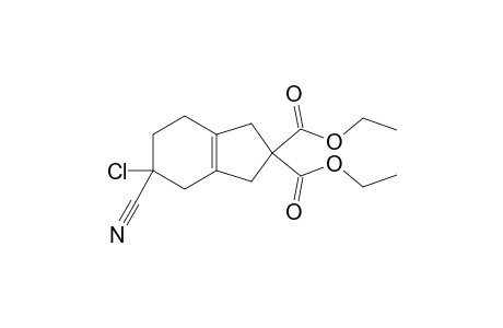 Diethyl 3-Chloro-3-cyanobicyclo[4.3.0]non-1(6)-ene-8,8-dicarboxylate