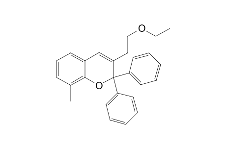 3-(2-Ethoxyethyl)-8-methyl-2,2-diphenyl-2H-chromene