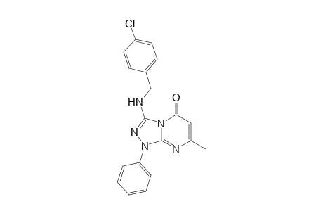 3-[(4-Chlorobenzyl)amino]-7-methyl-1-phenyl[1,2,4]triazolo[4,3-a]pyrimidin-5(1H)-one