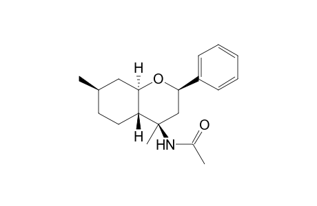 N-[(2R,4R,4aS,7R,8aR)-4,7-dimethyl-2-phenyl-2,3,4a,5,6,7,8,8a-octahydrochromen-4-yl]acetamide