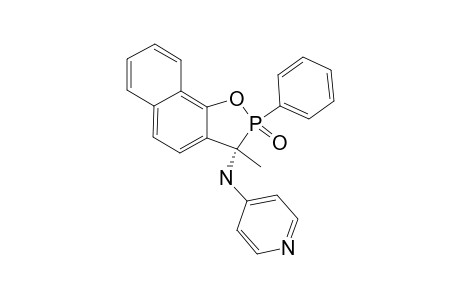 CIS-3-METHYL-3-[N-(4'-AMINOPYRIDINE)]-2-PHENYLNAPHTHO-[1,3-D]-1,2-OXAPHOSPHOLE-2-OXIDE