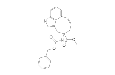METHYL-1,3,4,5-TETRAHYDRO-4-[[(PHENYLMETHOXY)-CARBONYL]-AMINO]-1H-CYClOOCT-[CD]-INDOLE-4-CARBOXYLATE
