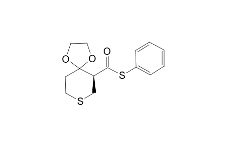 (R)-1,4-Dioxa-8-thia-spiro[4.5]decane-6-carbothioic acid S-phenyl ester