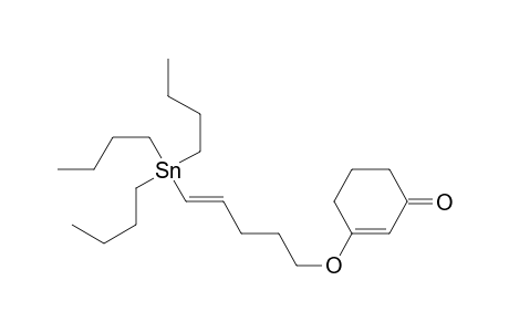 2-Cyclohexen-1-one, 3-[[5-(tributylstannyl)-4-pentenyl]oxy]-, (E)-