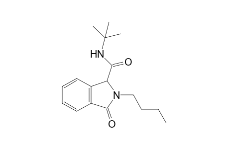 N-(tert-Butyl)-2-butyl-3-oxoisoindoline-1-carboxamide