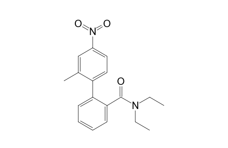 N,N-Diethyl-2'-methyl-4'-nitrobiphenyl-2-carboxamide